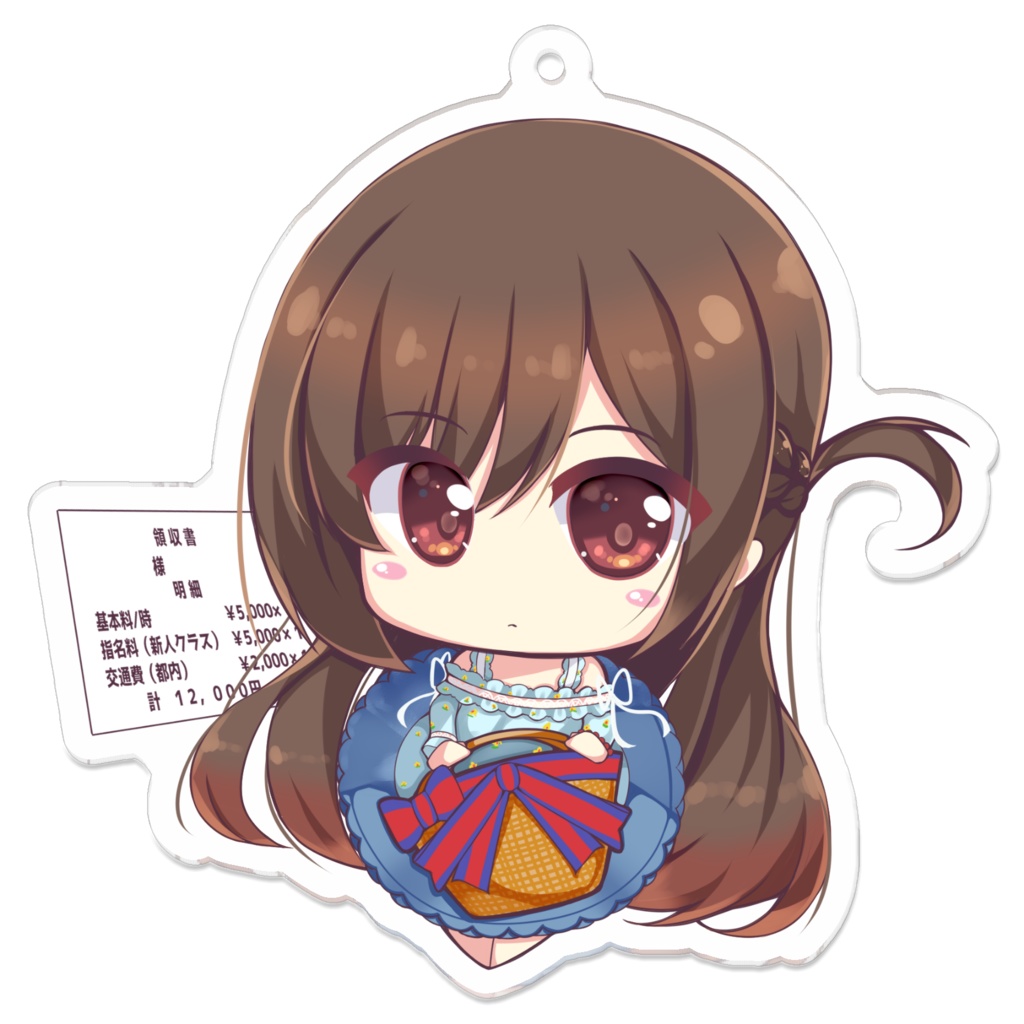 SD水原千鶴 70mm×70mm【アクリルキーホルダー】