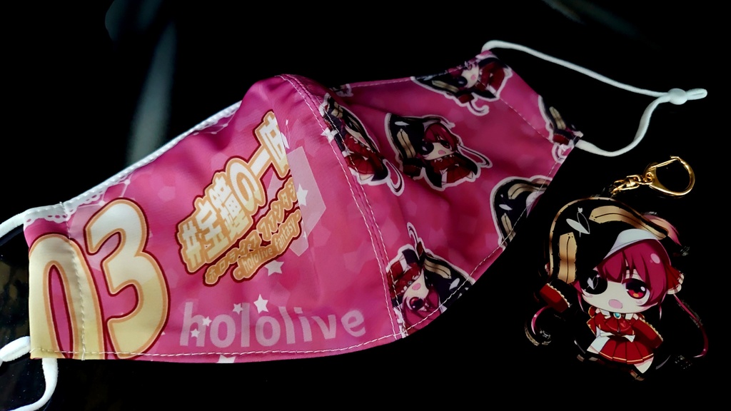 ホロケットbooth【立体布マスク&アクキ】