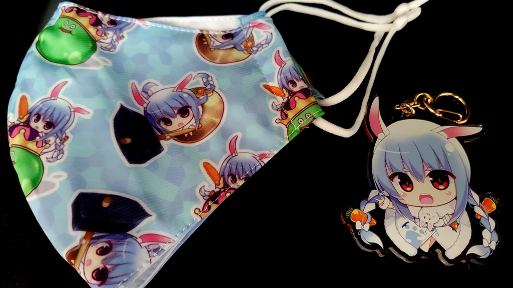 ホロケットbooth【立体布マスク&アクキ】