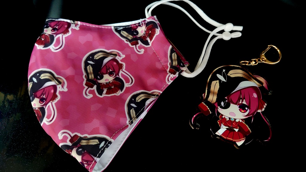 ホロケットbooth【立体布マスク&アクキ】