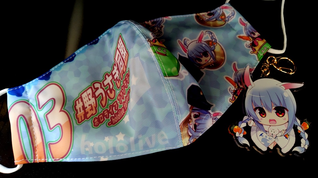 ホロケットbooth【立体布マスク&アクキ】