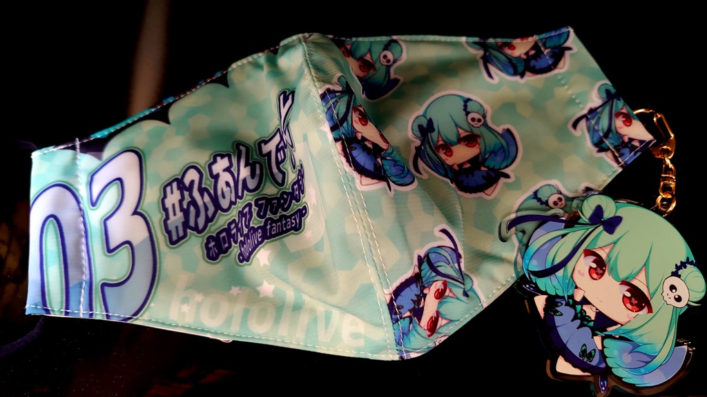 ホロケットbooth【立体布マスク&アクキ】