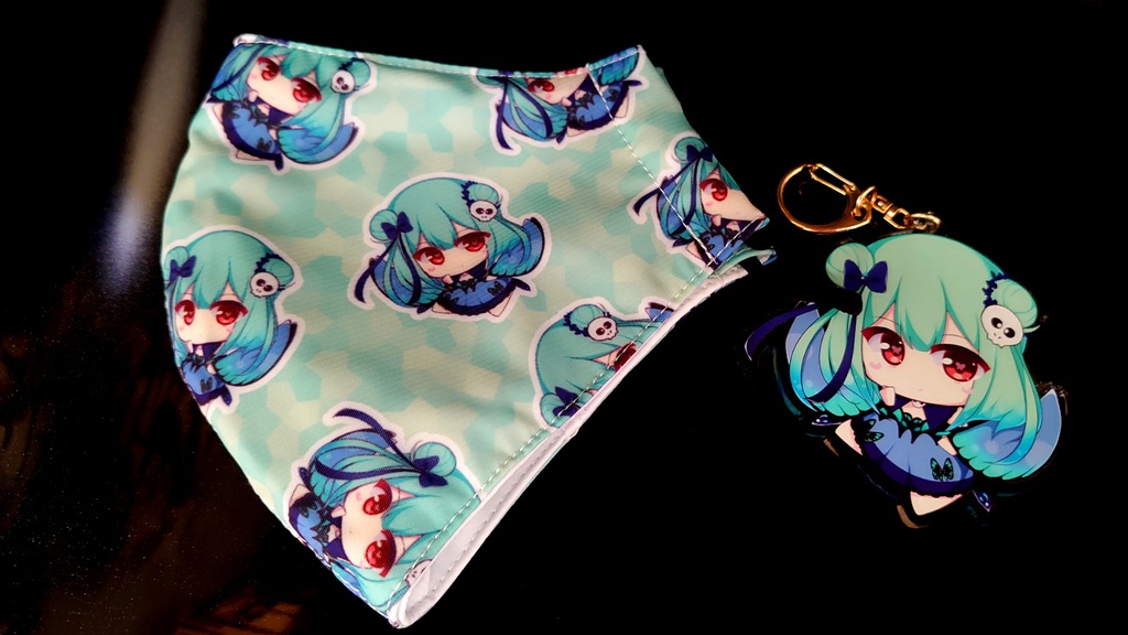 ホロケットbooth【立体布マスク&アクキ】