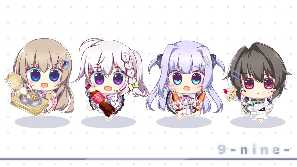 SD 9-nine アクリルキーホルダー