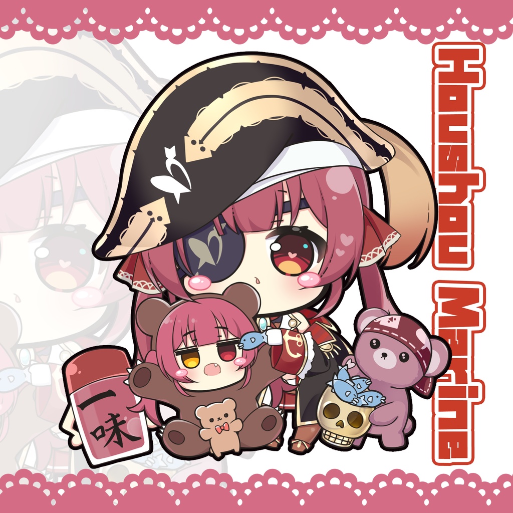 C106 ホロライブアクリルキーホルダー