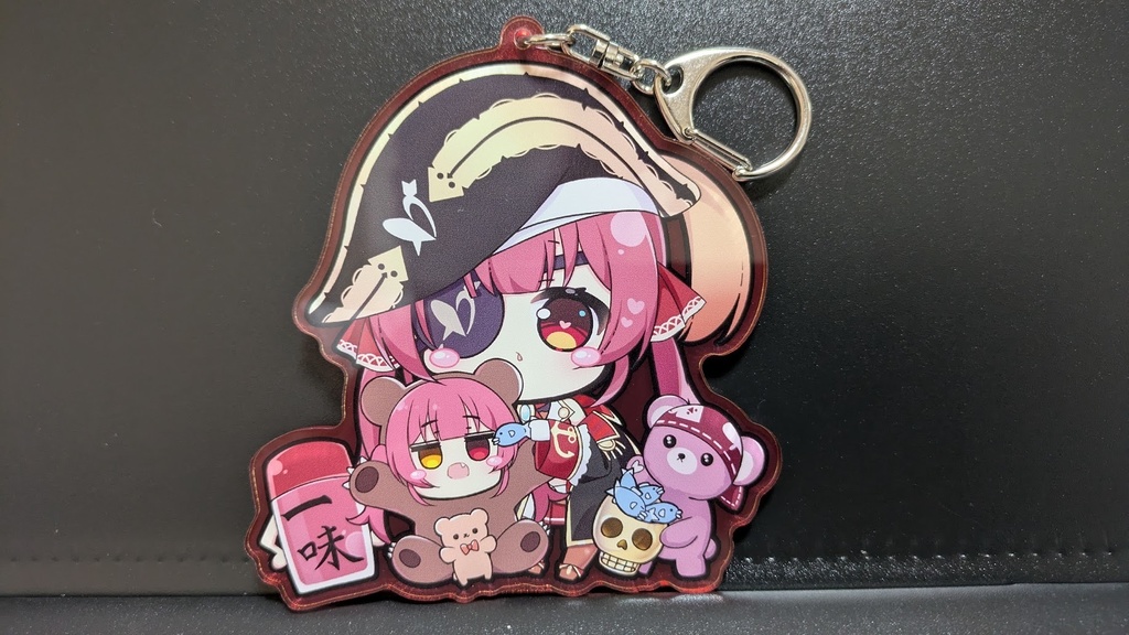 C106 ホロライブアクリルキーホルダー