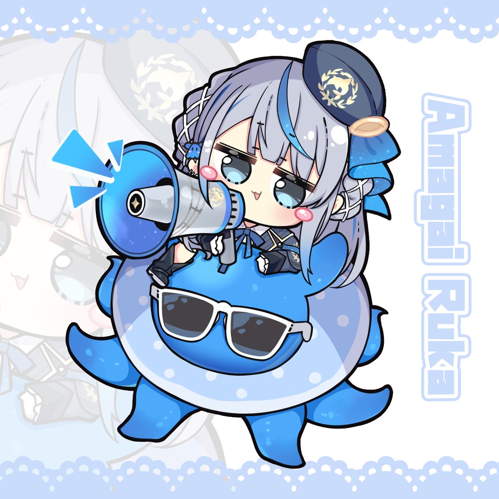 雨海ルカ　アクリルキーホルダー