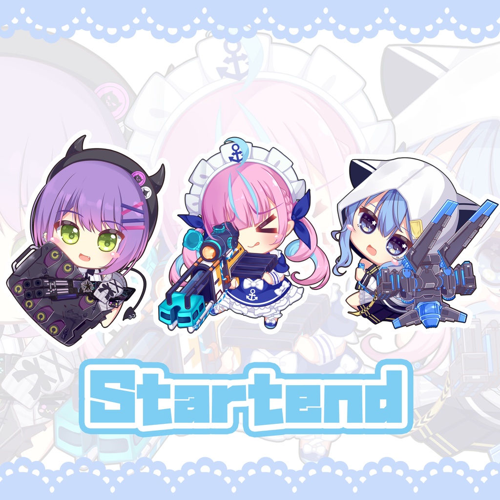 Startend_アクリルキーホルダー