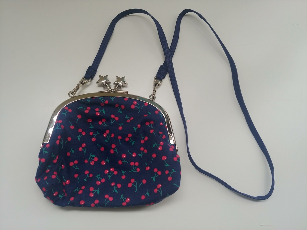 承花がま口ポーチ