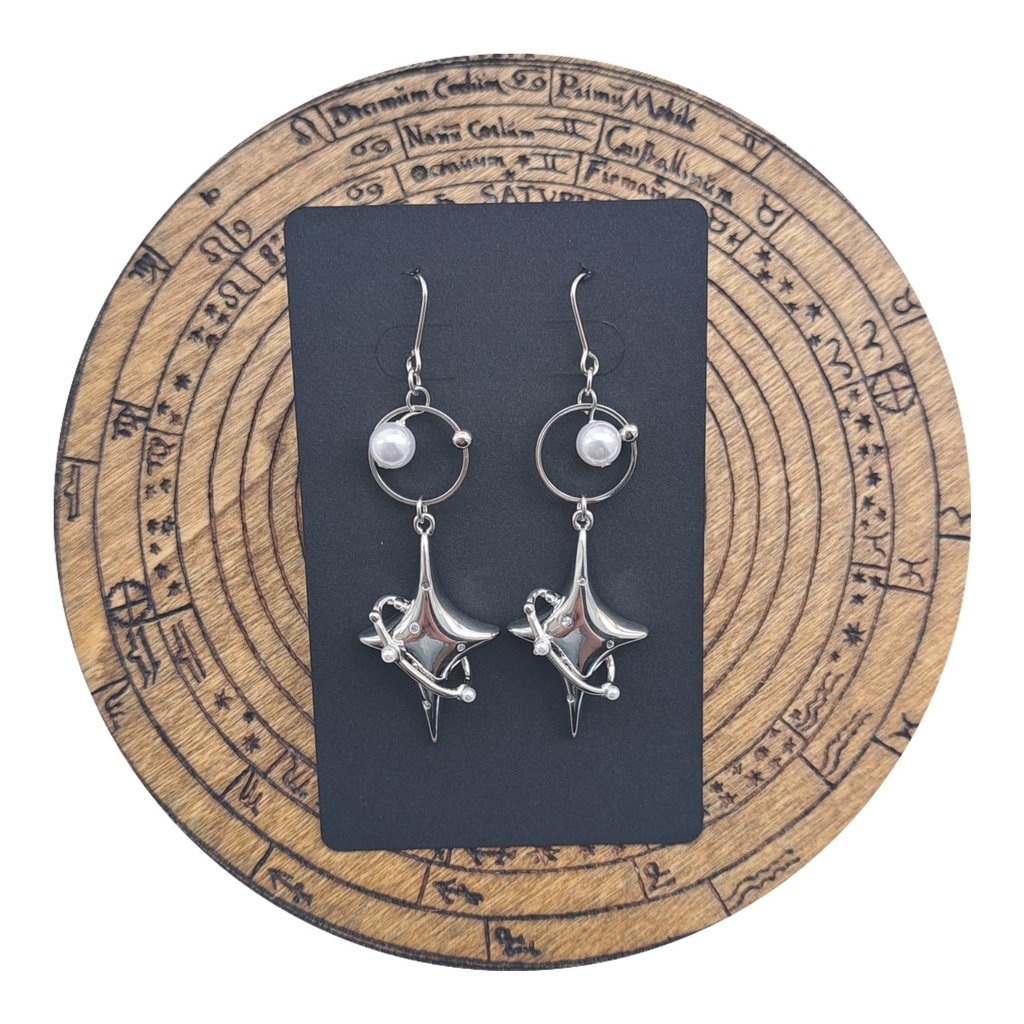 チ。イメージピアス&イヤリング(シルバー)