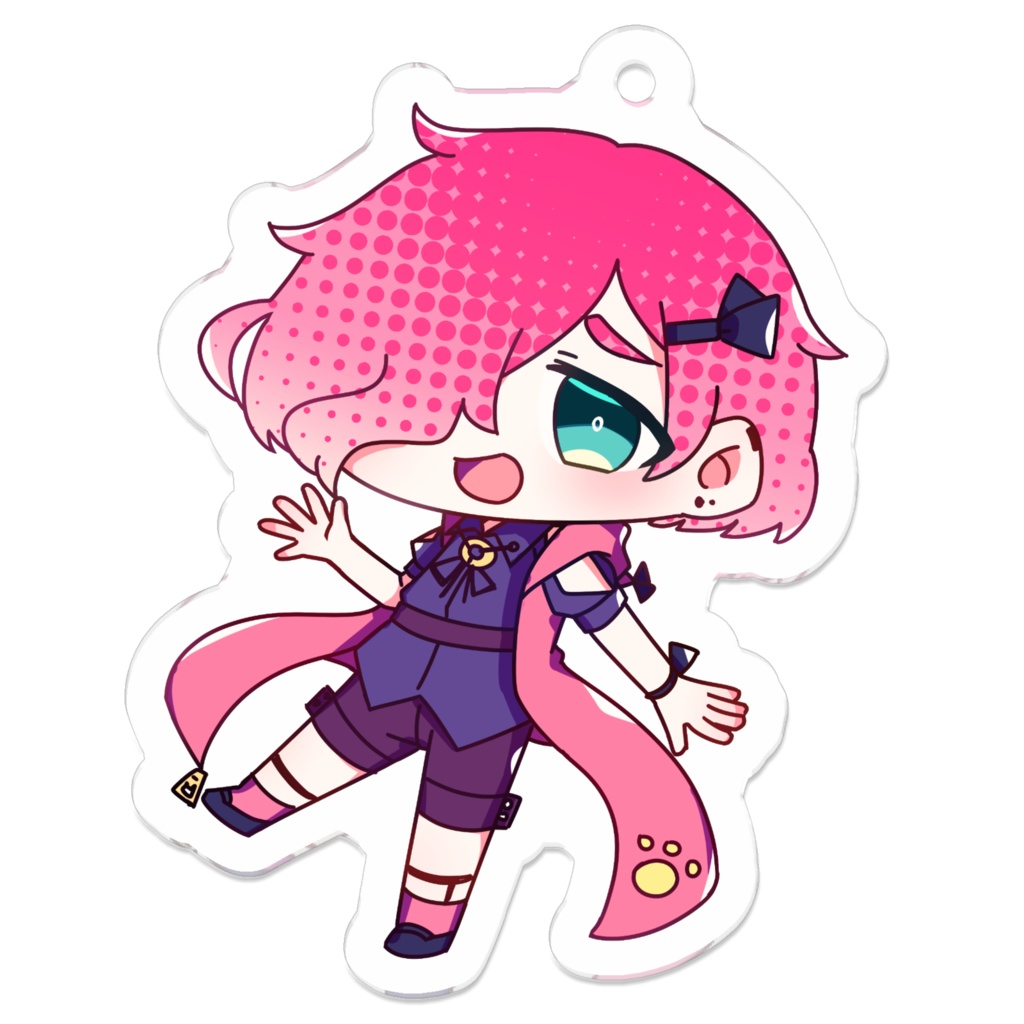 SDイラスト天久久実【アクリルキーホルダー】