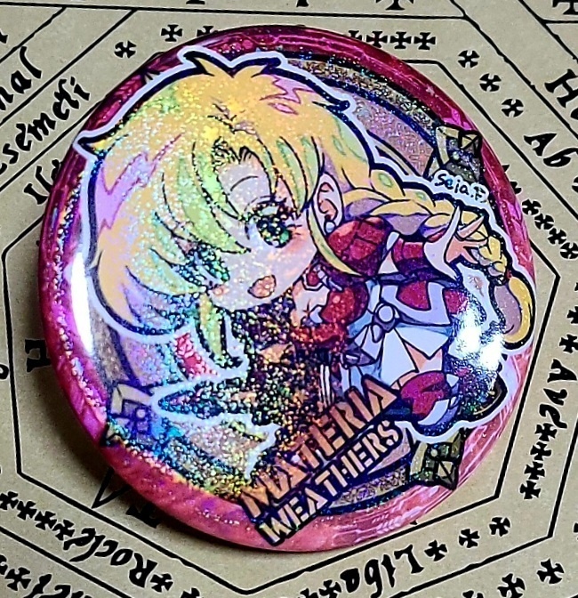 アレサ缶バッジ(2種類)