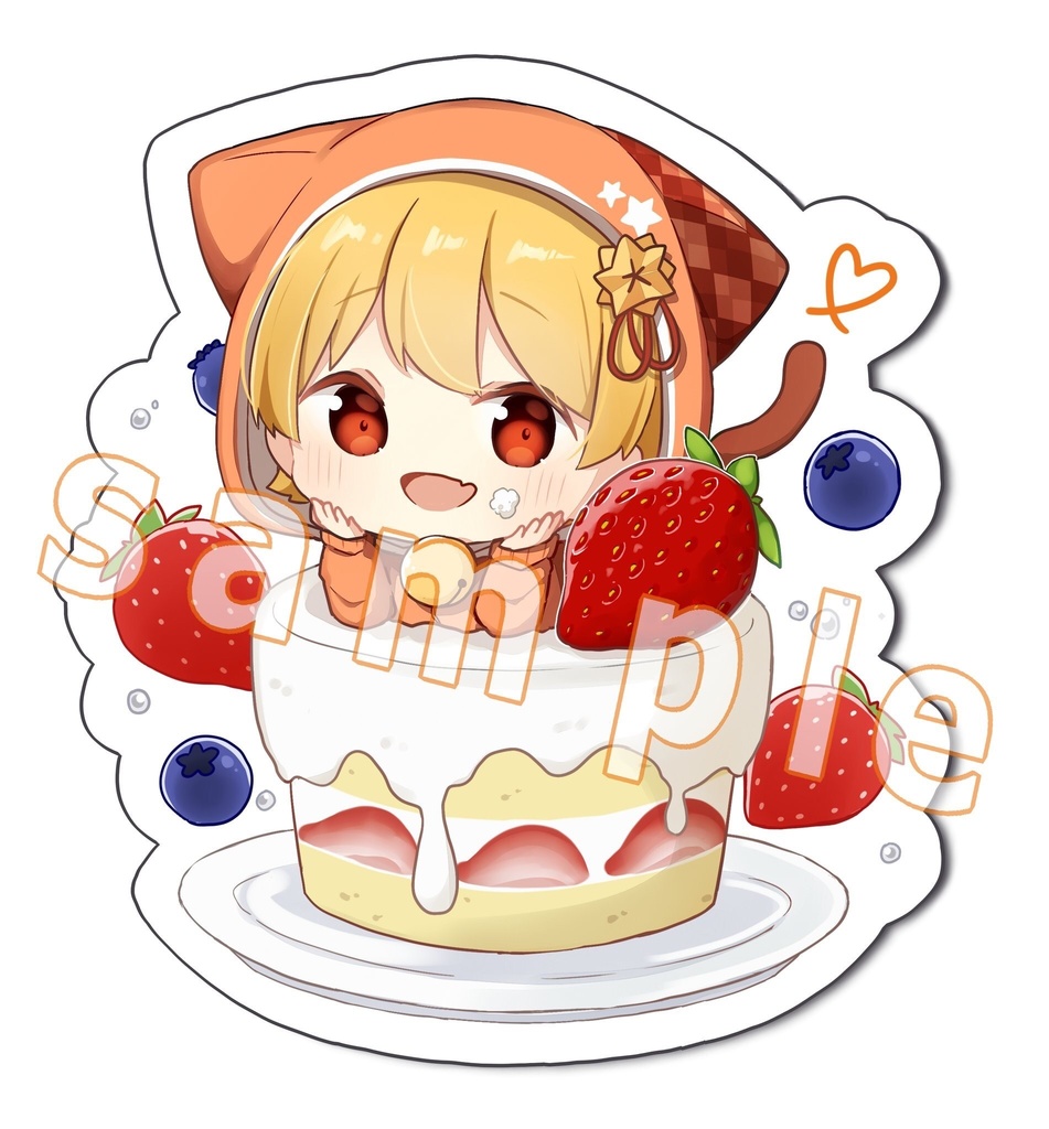 ฅりくฅ生誕アクリルキーホルダー