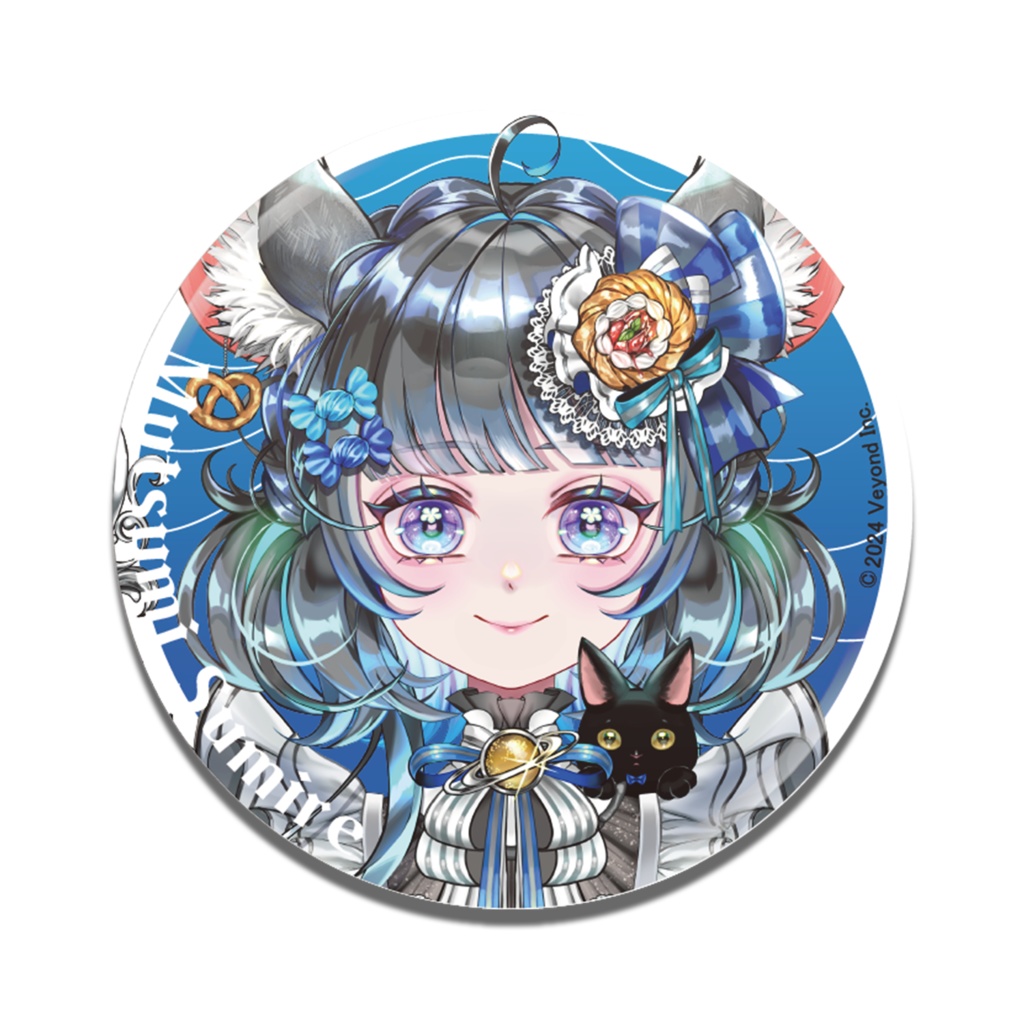 【VEYOND所属記念 受注生産】缶バッジ【六鼠スミレ】