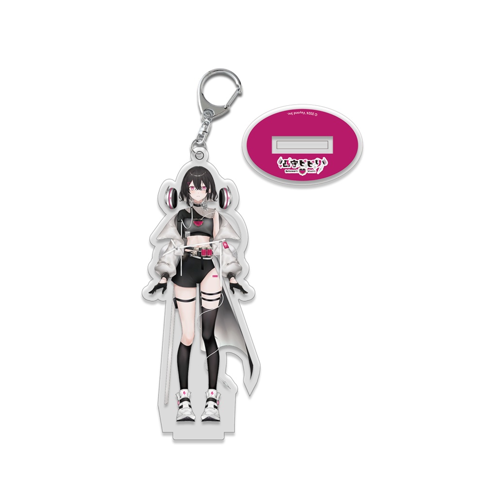 【VEYOND所属記念 受注生産】アクリルキーホルダースタンド【凸守ビビり】