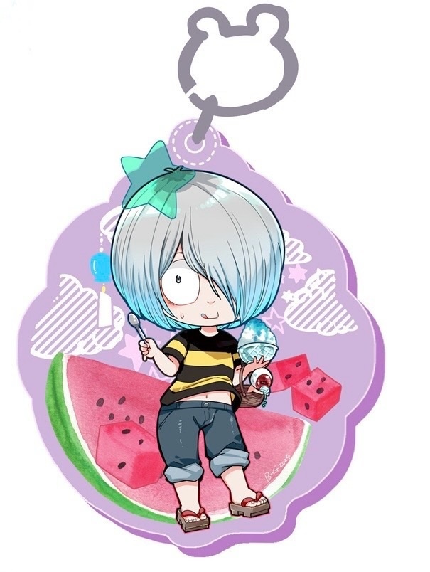 夏のゲタ吉さんアクキー