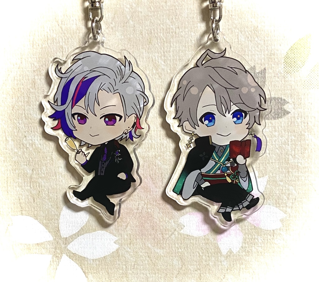 【非公式】不破湊/甲斐田晴アクリルキーホルダー