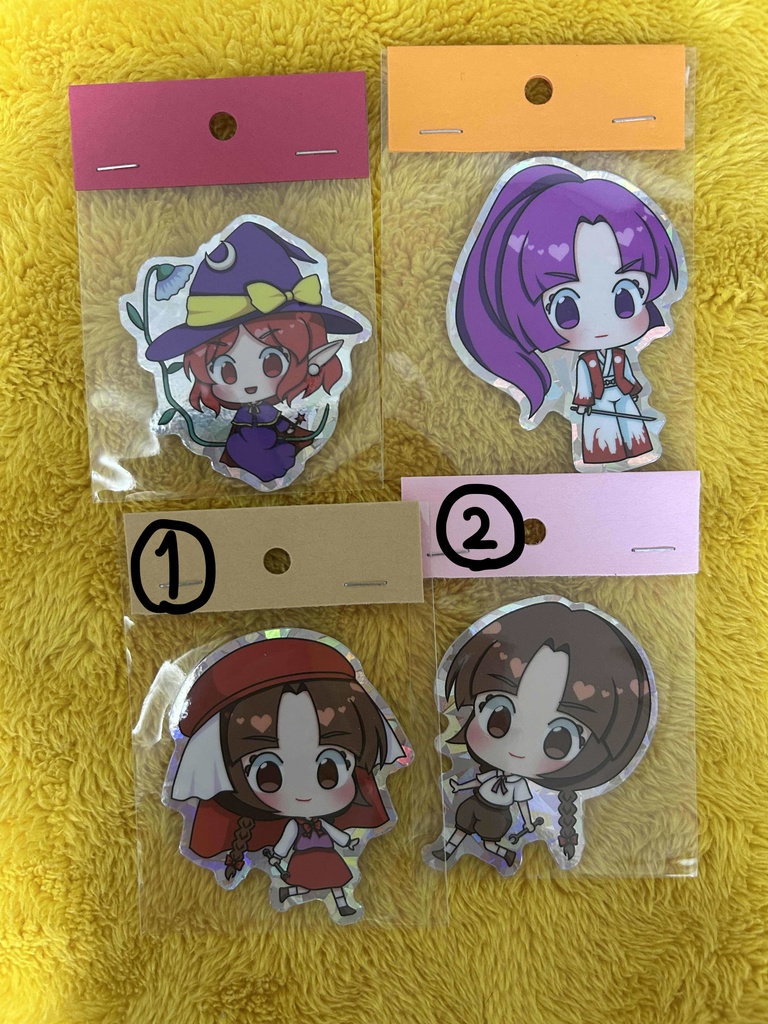 東方封魔録ステッカー
