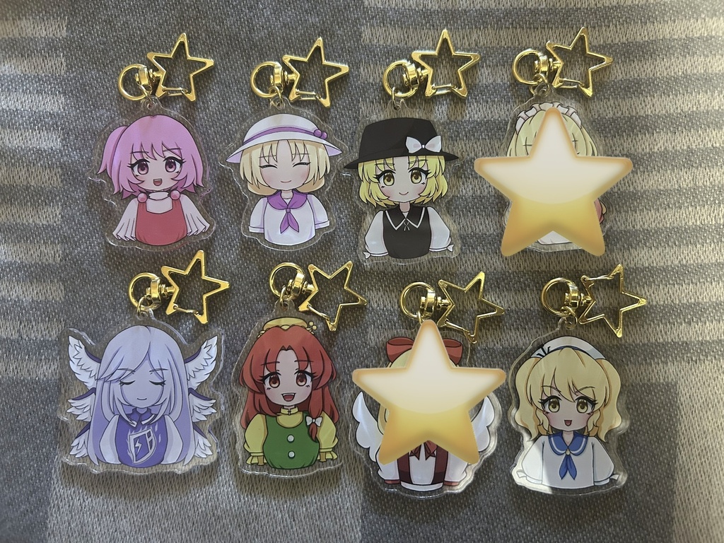 旧作キャラアクキー