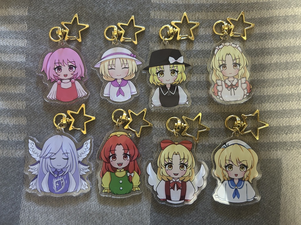 旧作キャラアクキー