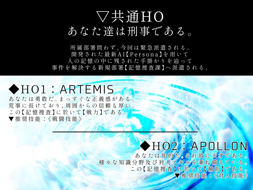 【CoC第6版】水槽の脳は何処の夢を見るか?【NovemberDogs企画】