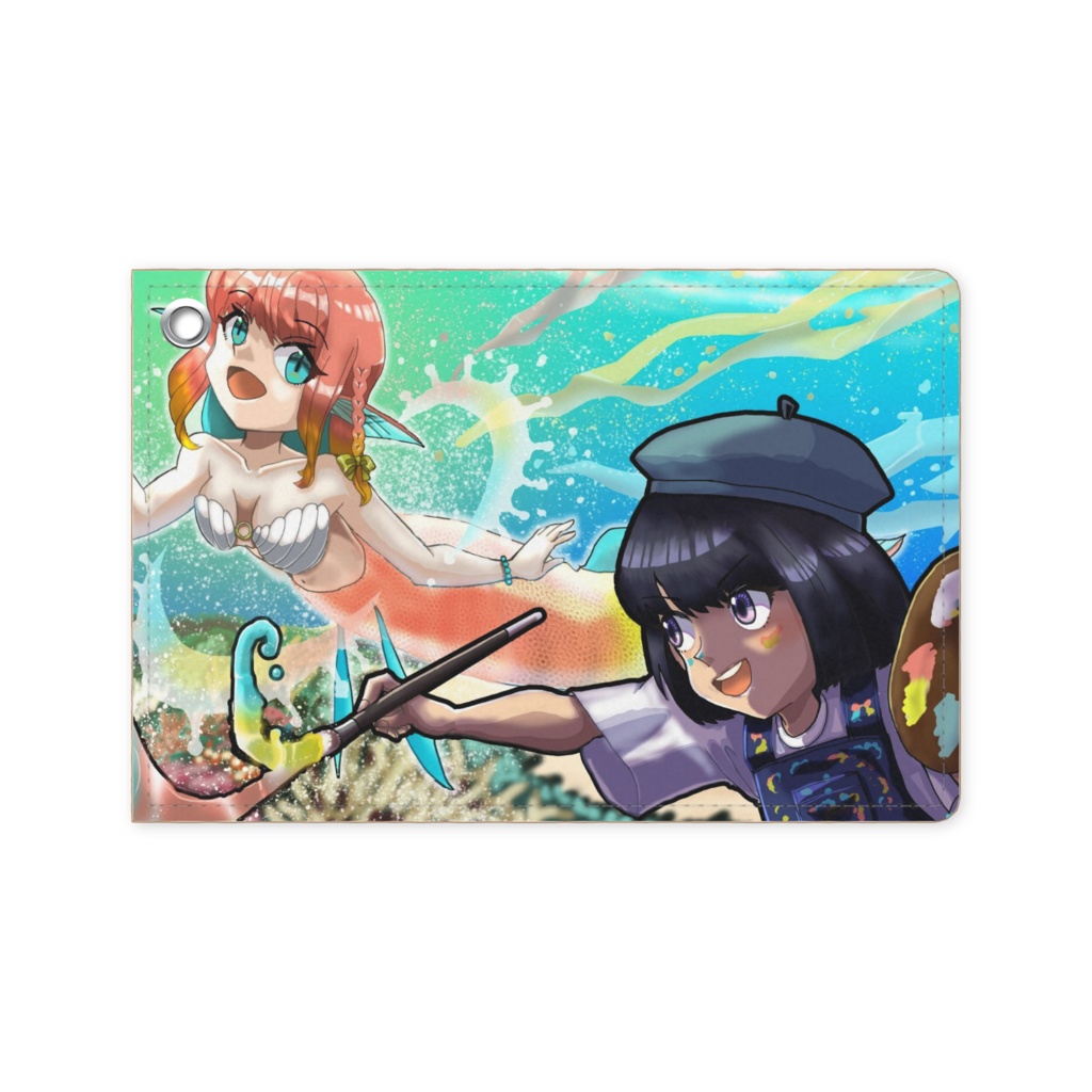 パスケース　let'sお絵描き！