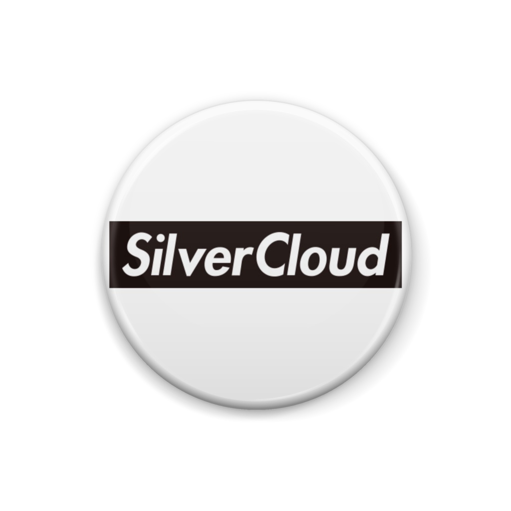 【缶バッジ】Silver Cloud ロゴ04