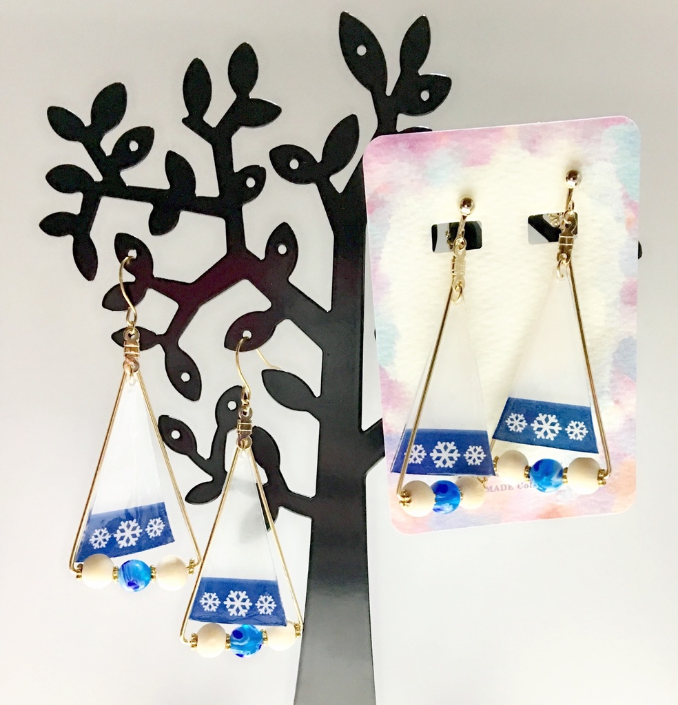 金カム【アシリパ】モチーフ ピアス*イヤリング