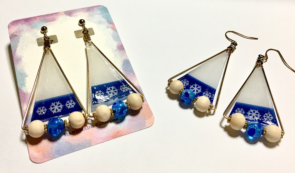 金カム【アシリパ】モチーフ ピアス*イヤリング