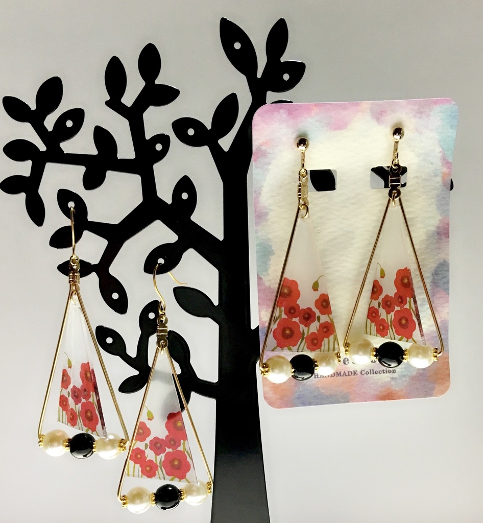 金カム【鶴見中尉】モチーフ ピアス*イヤリング