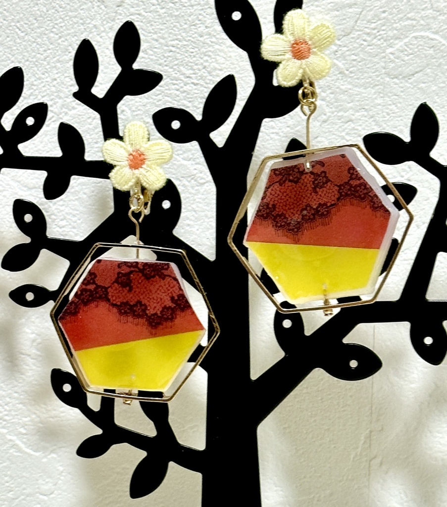 【金カム】ヤマダ一座モチーフ ピアス*イヤリング