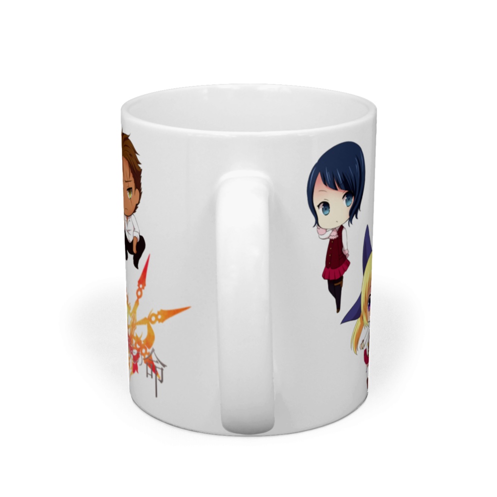 双校マグカップ ver.西部学園都市キャラクター