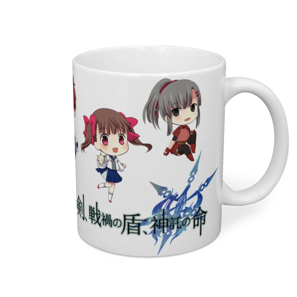 双校マグカップ　ver.東部学園都市キャラクター