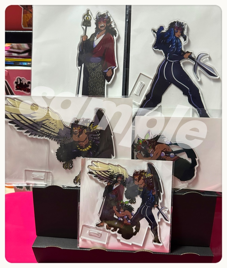 特大喜怒哀楽アクスタ【オマケ付き】