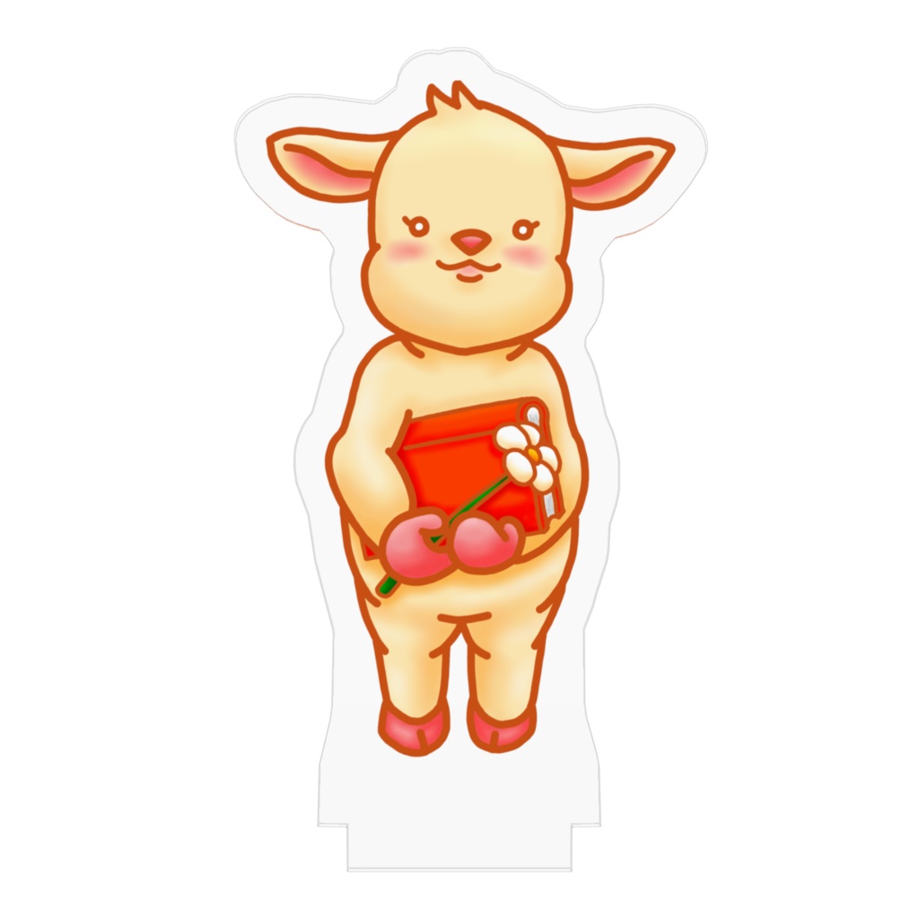 アクリルフィギュア ヤギのローラ