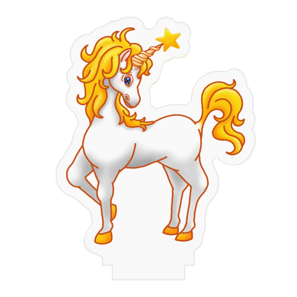 アクリルフィギュア ユニコーンのタスク