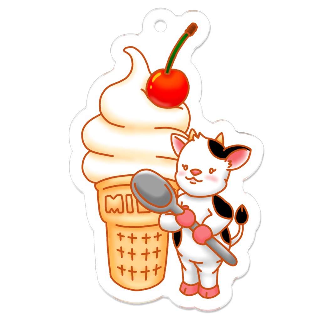 I love ice cream アクキー