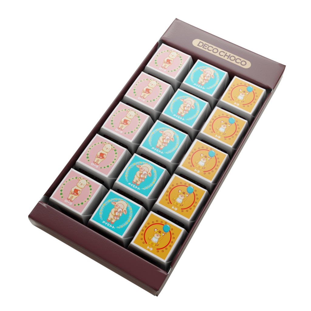 キャラクターチョコ