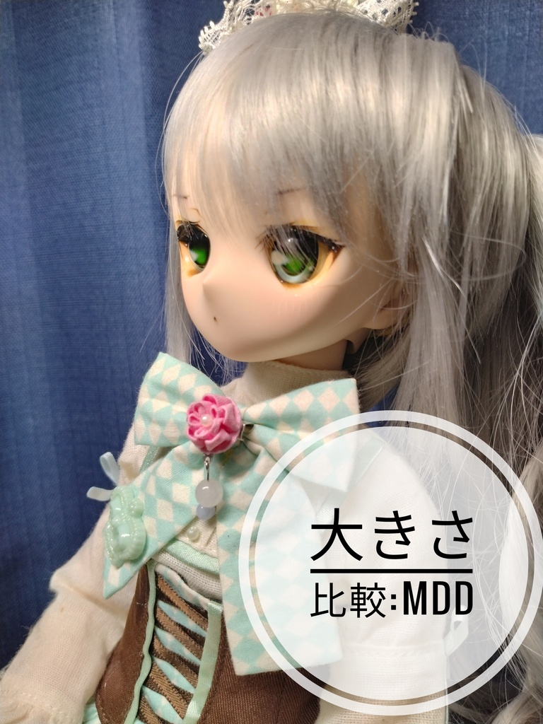 【値下げしました】ドールとお揃いデザインのストラップ&ブローチ