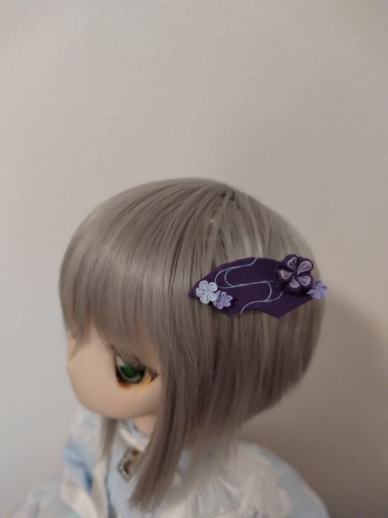 付替え簡単ヘアアクセ102