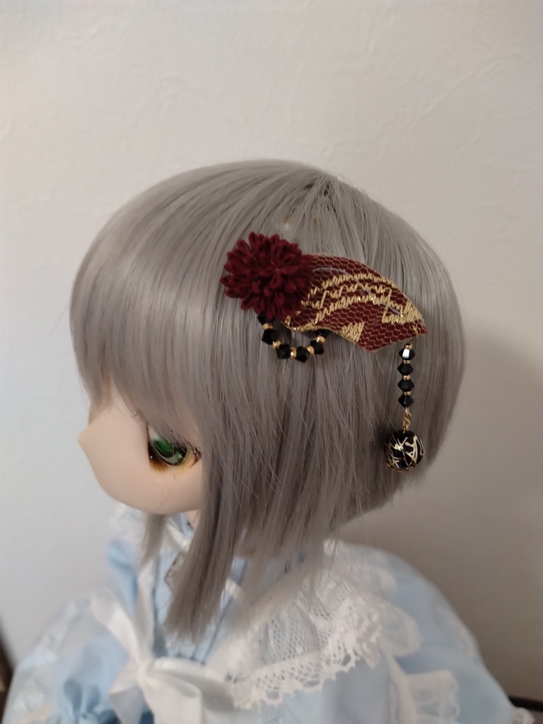 付替え簡単ヘアアクセ105