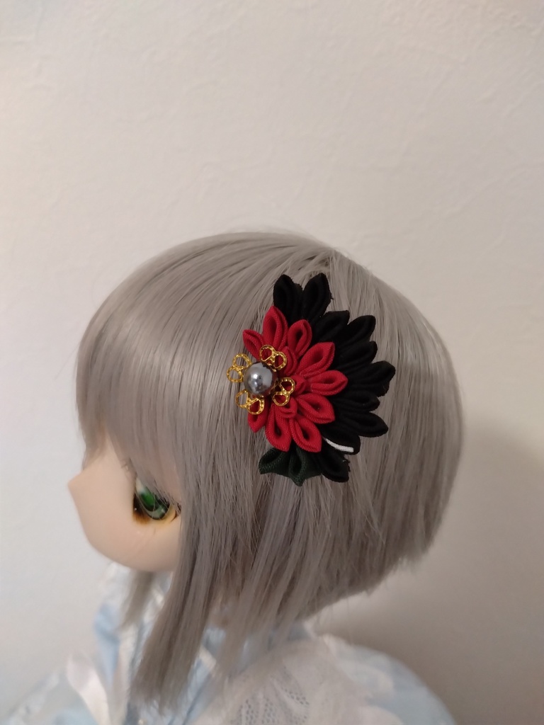 付替え簡単ヘアアクセ114
