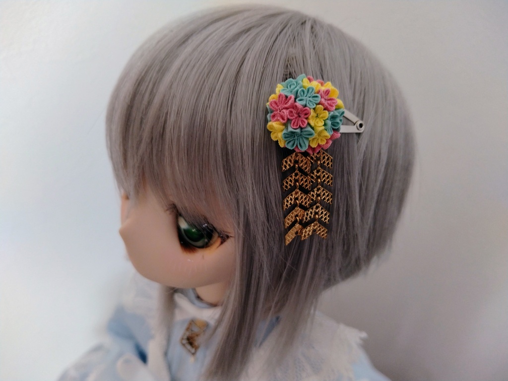 付替え簡単ヘアアクセ126