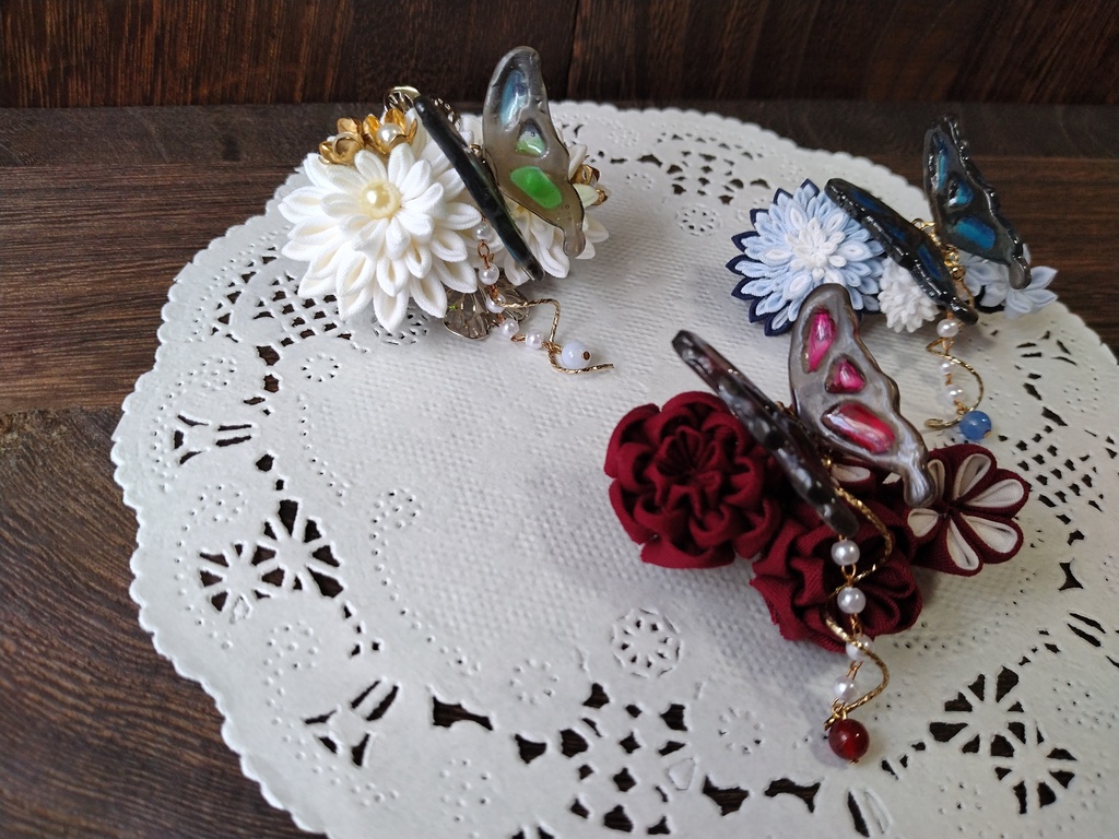 舞蝶バレッタ(No.251)