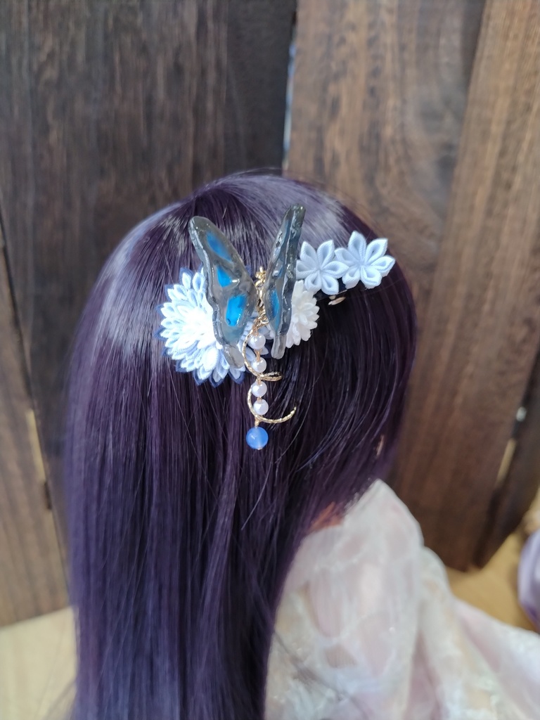 舞蝶バレッタ(No.251)