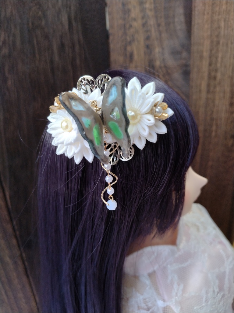 舞蝶バレッタ(No.252)