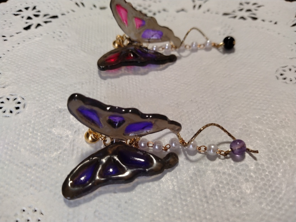 蝶々マグネット(No.254)