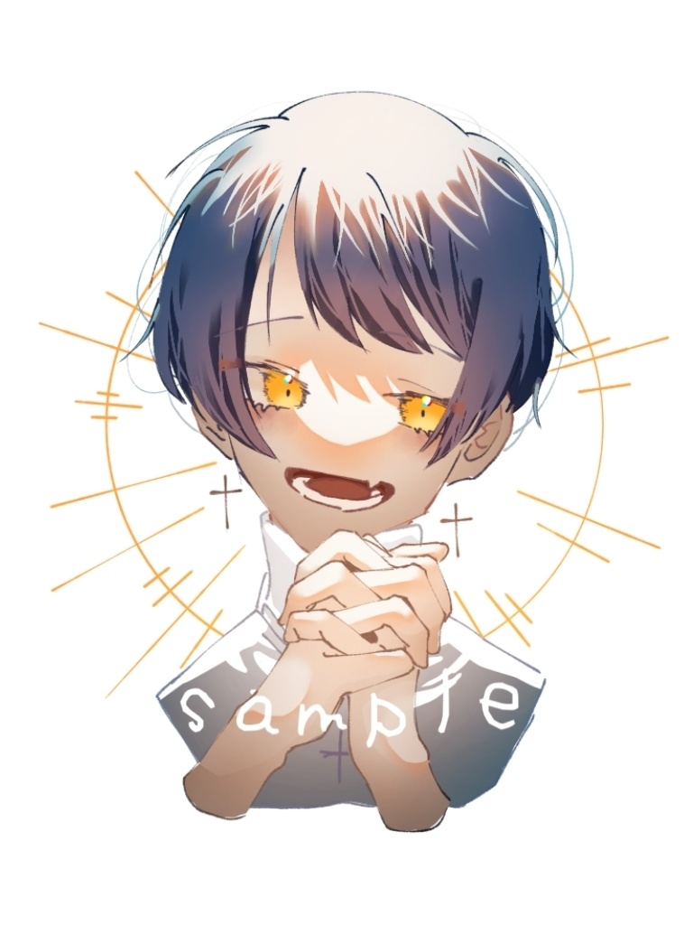 祈り　ステッカー