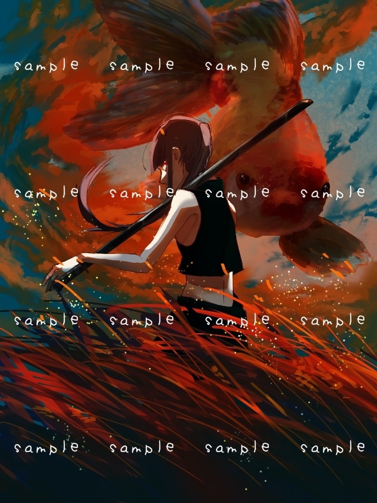 焼け野原　ポストカード