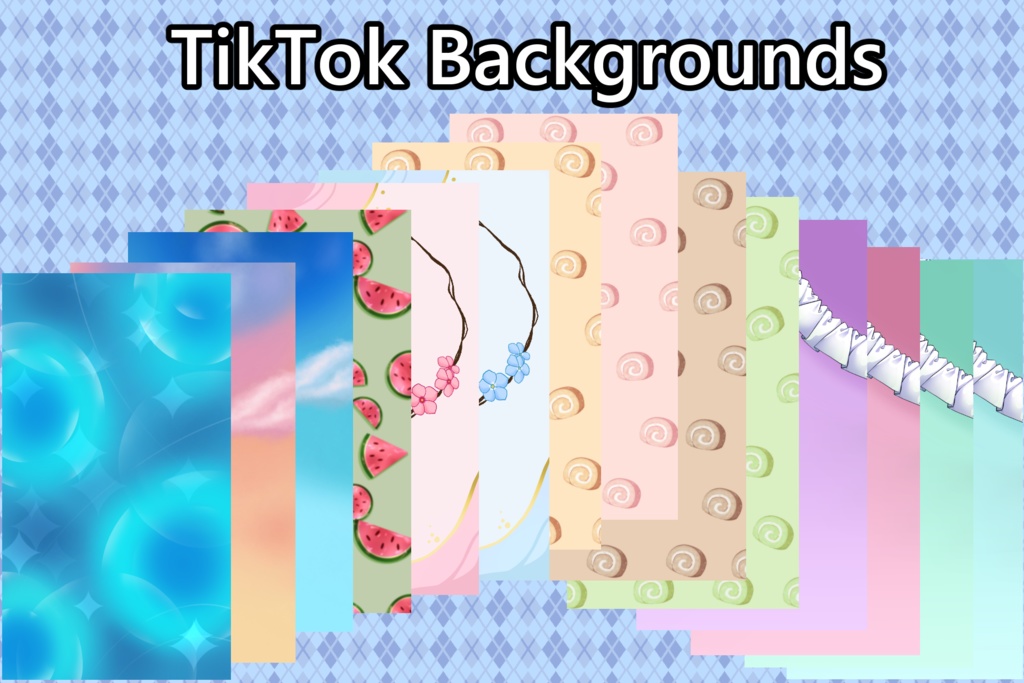 Tiktok Background for Vtuber